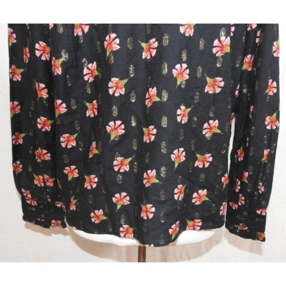 NWT Loft Floral‎ Top Size X-Small - Picture 12 of 15